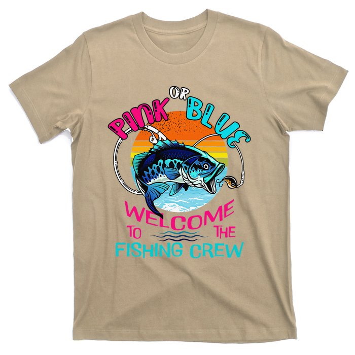 Gender Reveal Fishing Design For A Fishermen T-Shirt