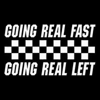 Going Real Fast And Going Real Left Funny Memes Joke Racing Backpack