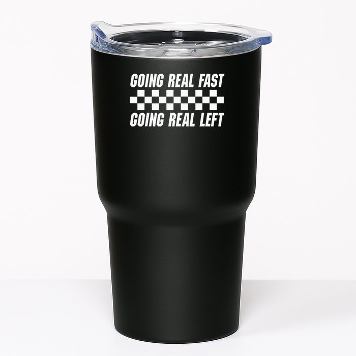 Going Real Fast And Going Real Left Funny Memes Joke Racing Tumbler