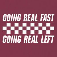 Going Real Fast And Going Real Left Funny Memes Joke Racing 16oz Travel Tumbler