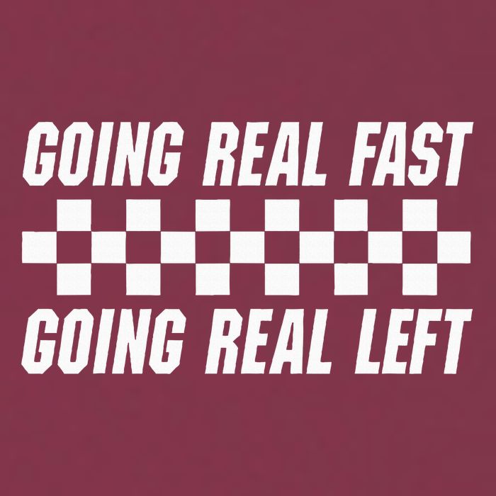 Going Real Fast And Going Real Left Funny Memes Joke Racing 16oz Travel Tumbler