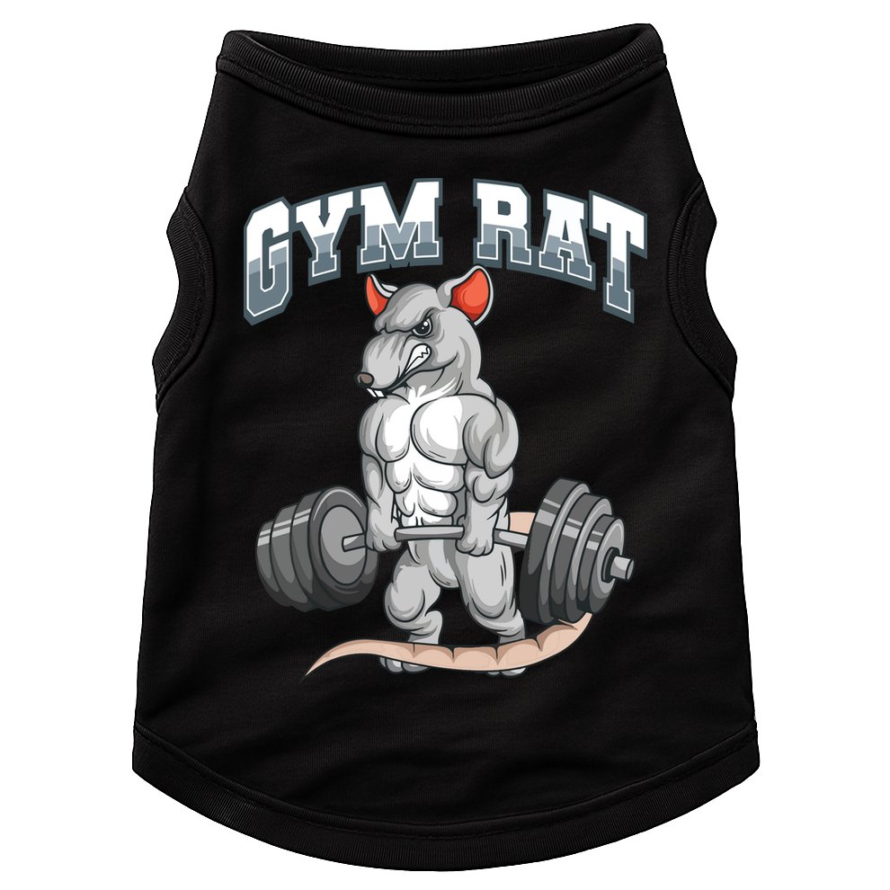 Gym Rat Fitness Bodybuilding Doggie Tank