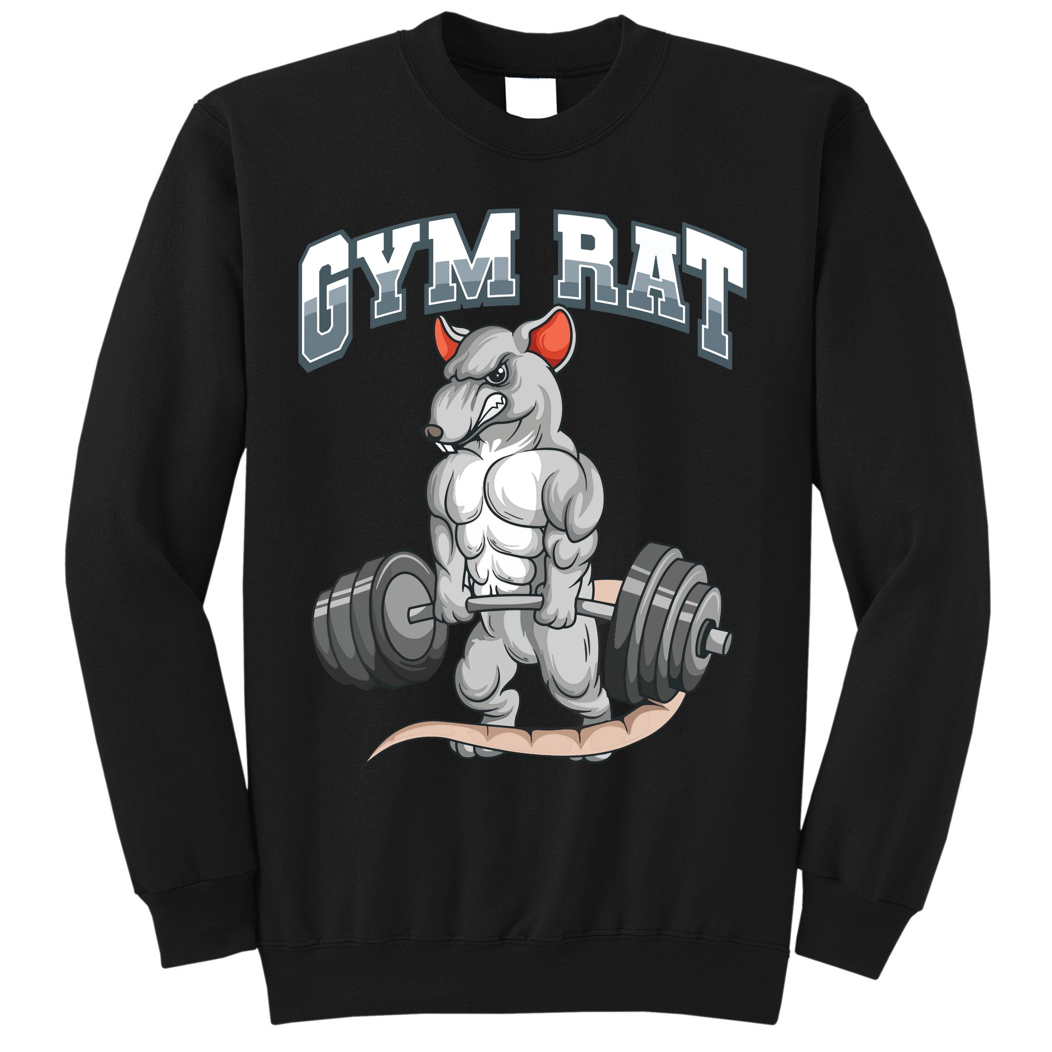 Gym Rat Fitness Bodybuilding Sweatshirt