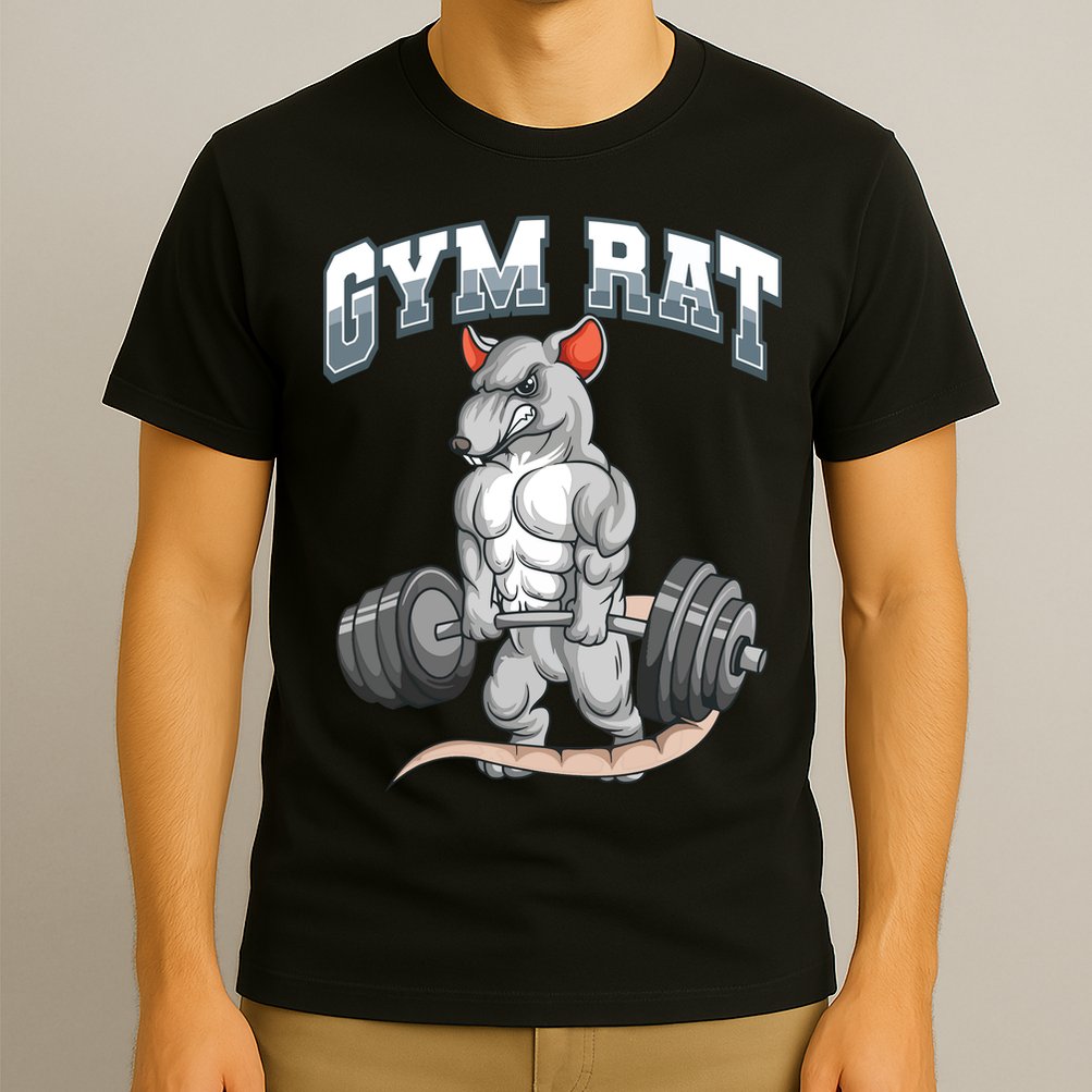Gym Rat Fitness Bodybuilding T-Shirt