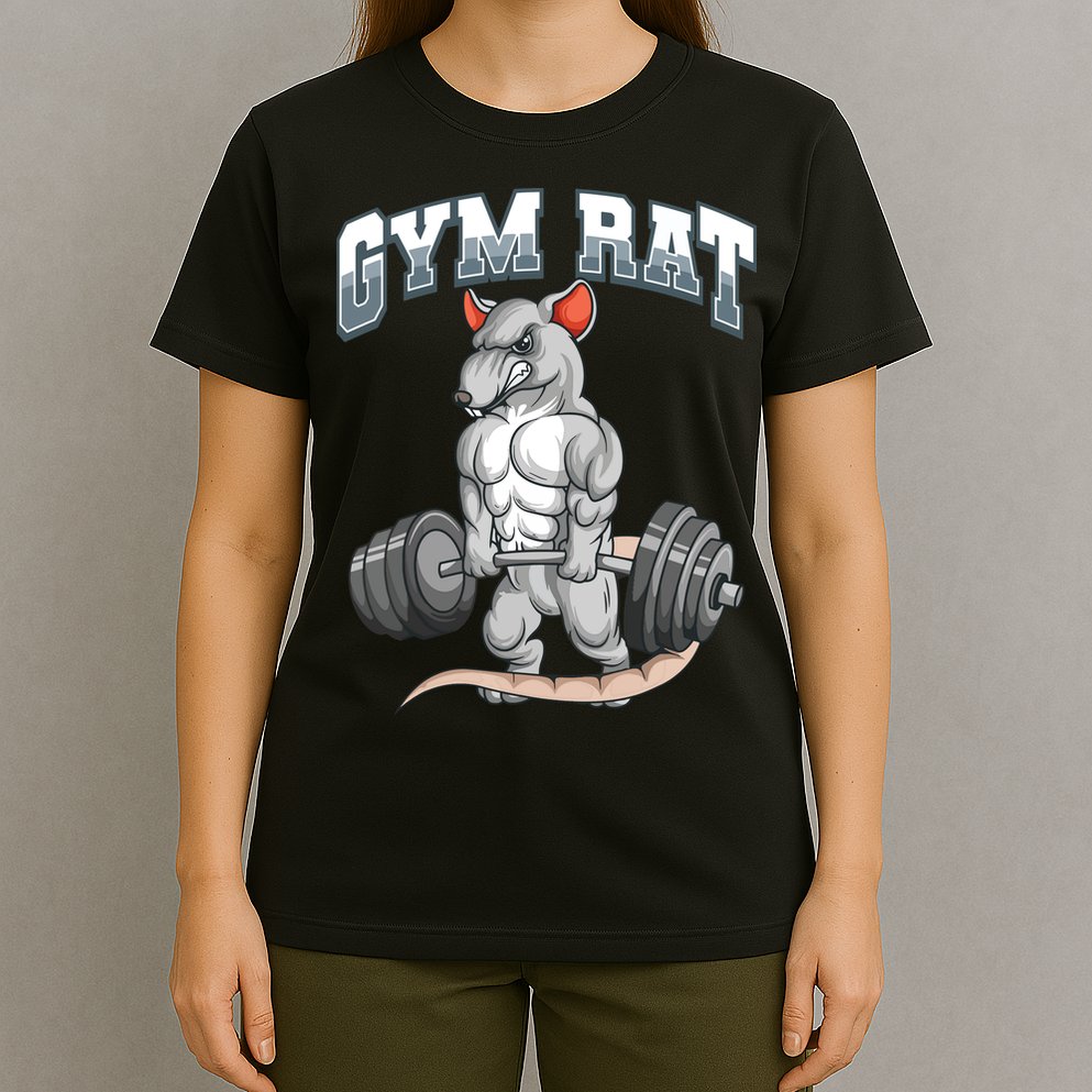 Gym Rat Fitness Bodybuilding T-Shirt