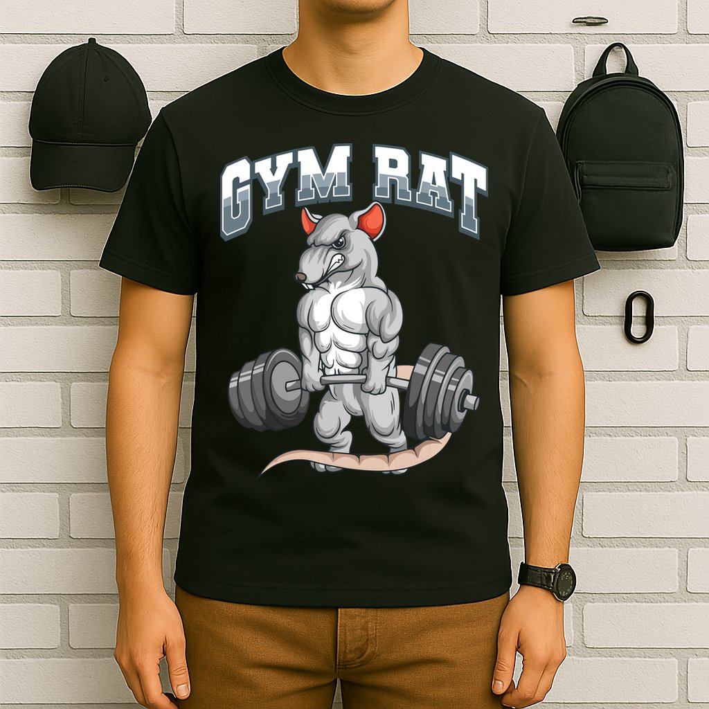 Gym Rat Fitness Bodybuilding T-Shirt