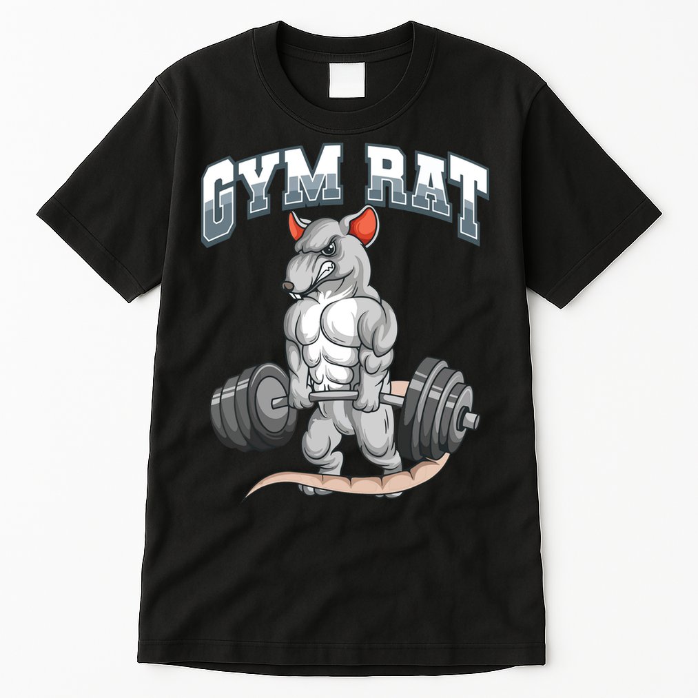 Gym Rat Fitness Bodybuilding Tall T-Shirt