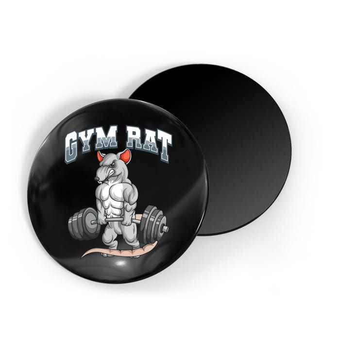 Gym Rat Fitness Bodybuilding Magnet