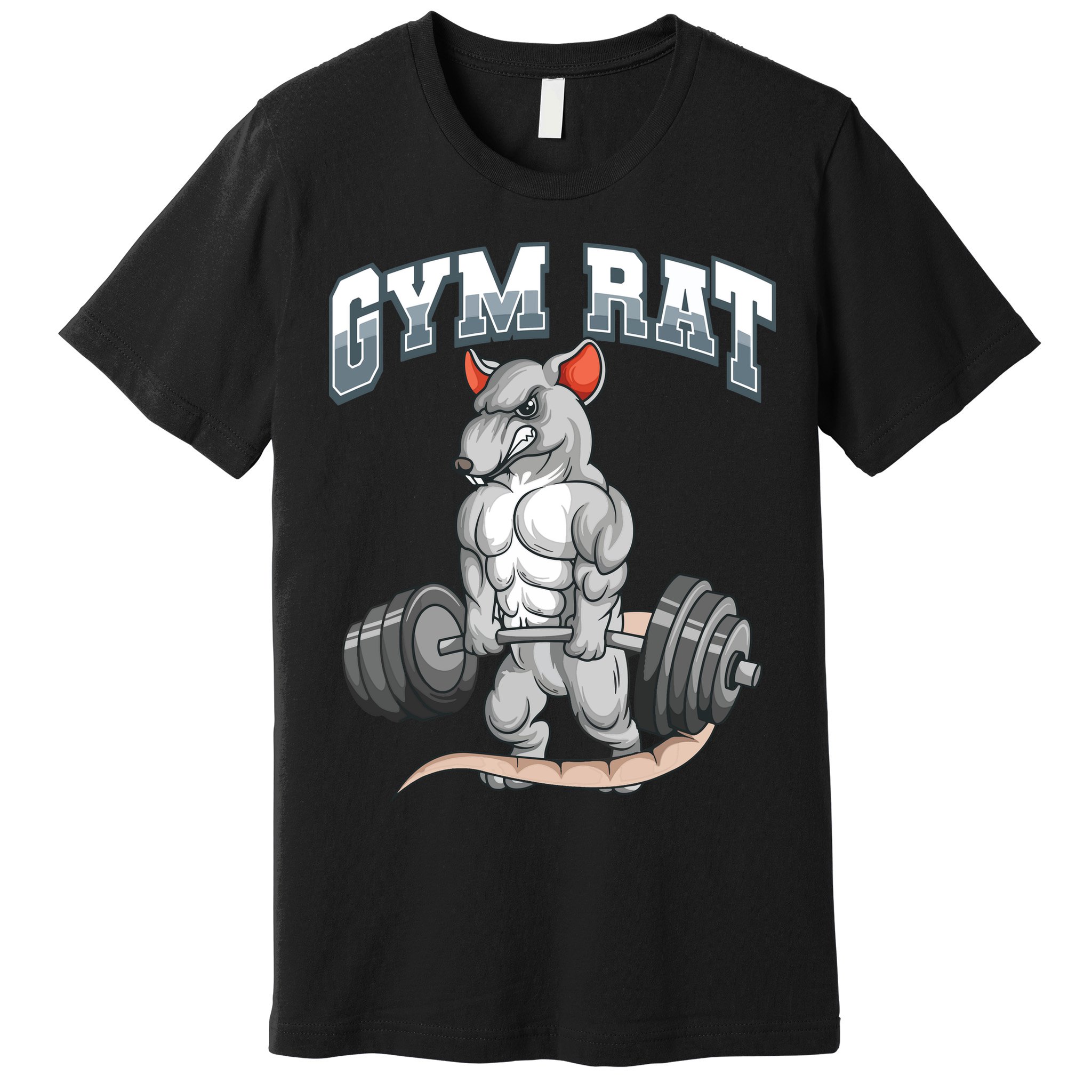 Gym Rat Fitness Bodybuilding Premium T-Shirt