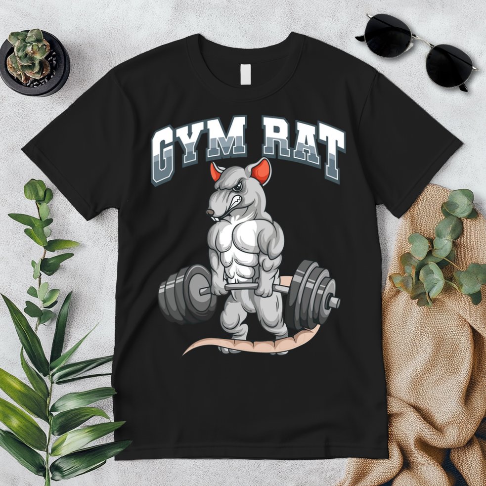 Gym Rat Fitness Bodybuilding Premium T-Shirt