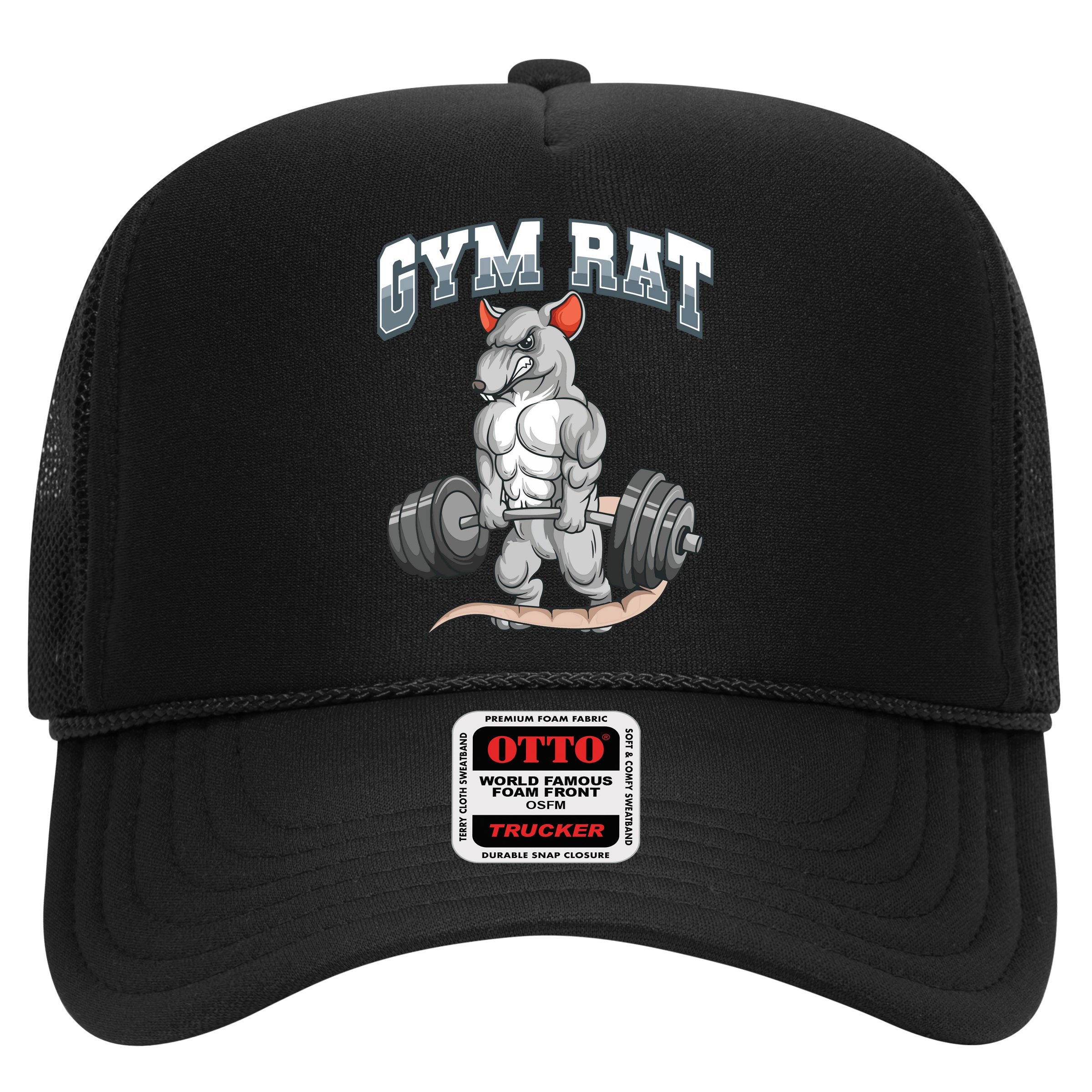 Gym Rat Fitness Bodybuilding Hat