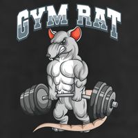 Gym Rat Fitness Bodybuilding Hat