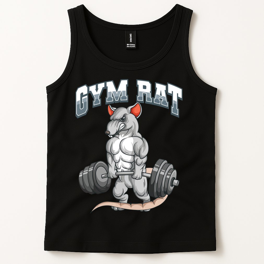 Gym Rat Fitness Bodybuilding Tank Top