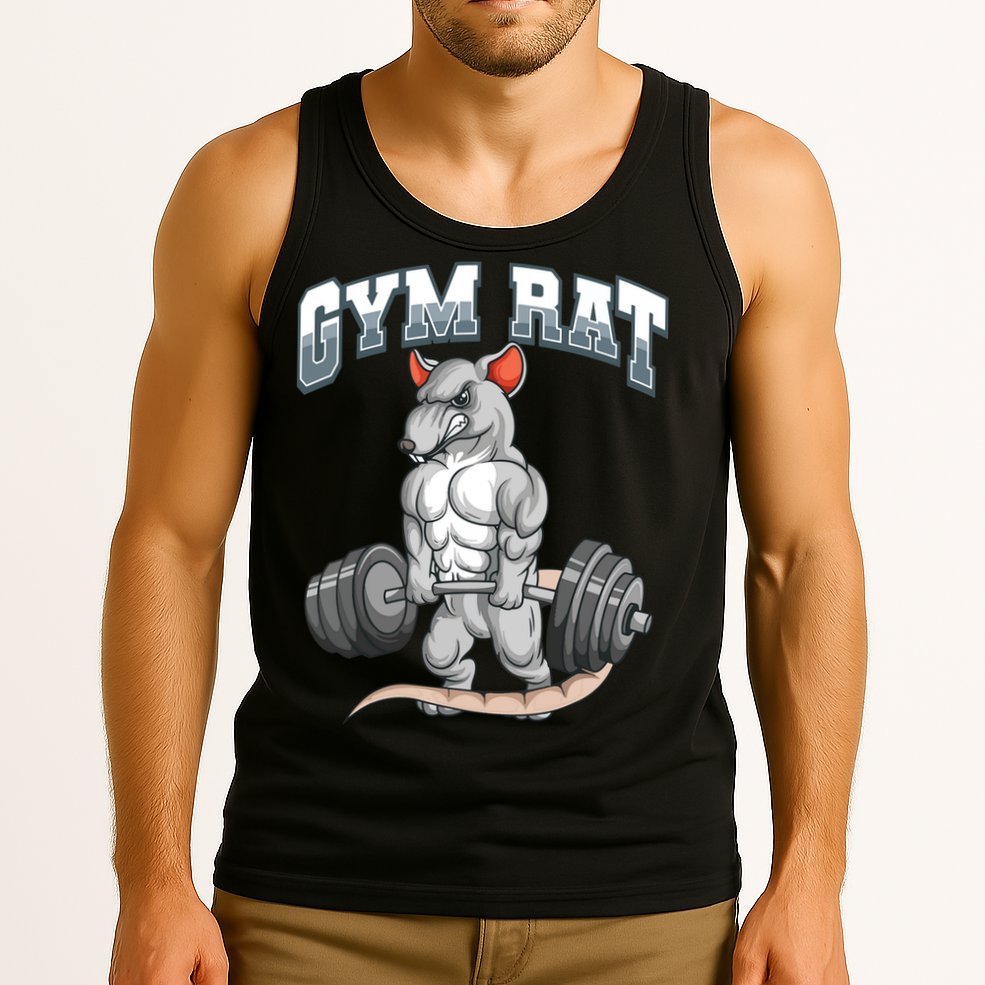 Gym Rat Fitness Bodybuilding Tank Top