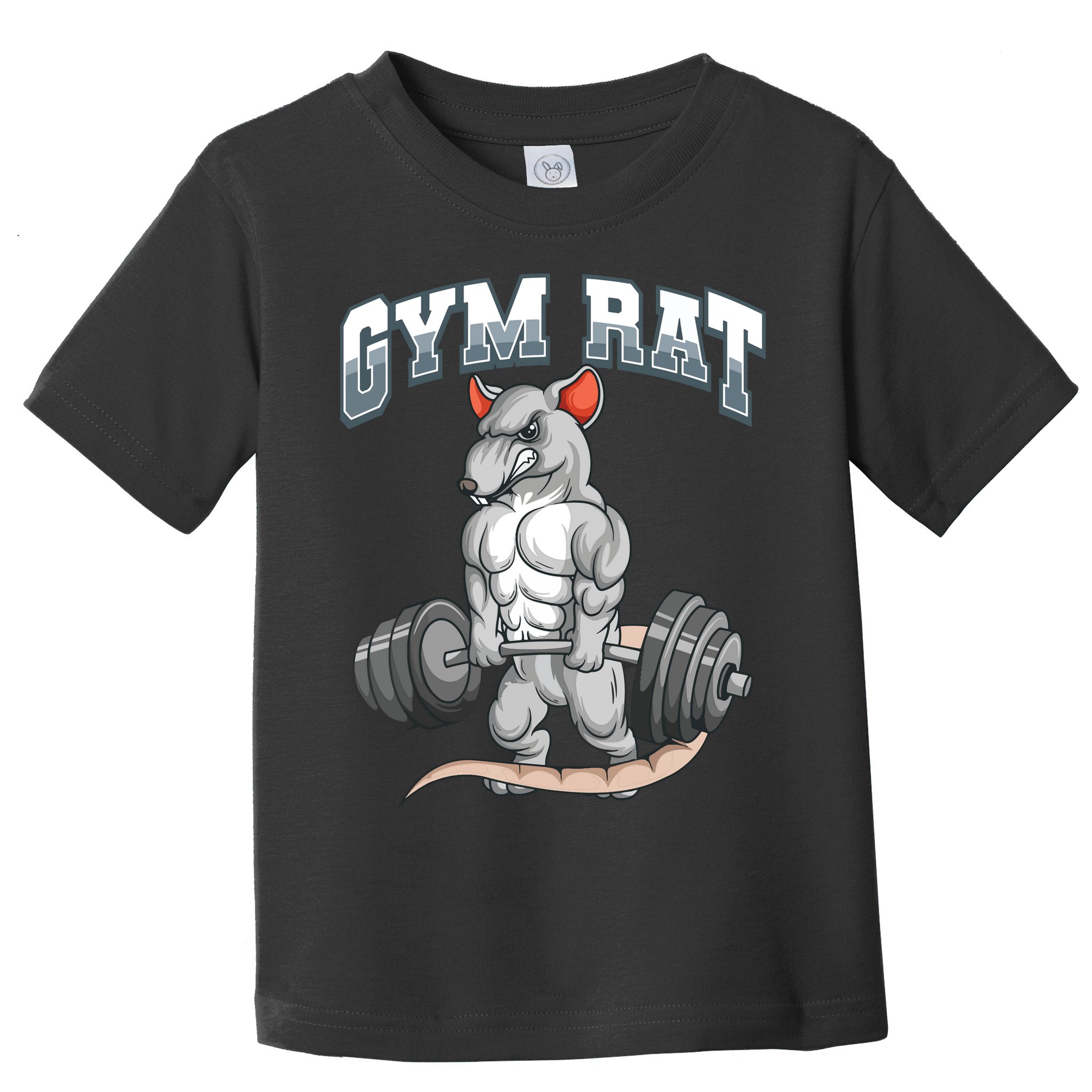 Gym Rat Fitness Bodybuilding Toddler T-Shirt