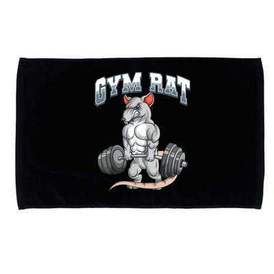 Gym Rat Fitness Bodybuilding Microfiber Hand Towel