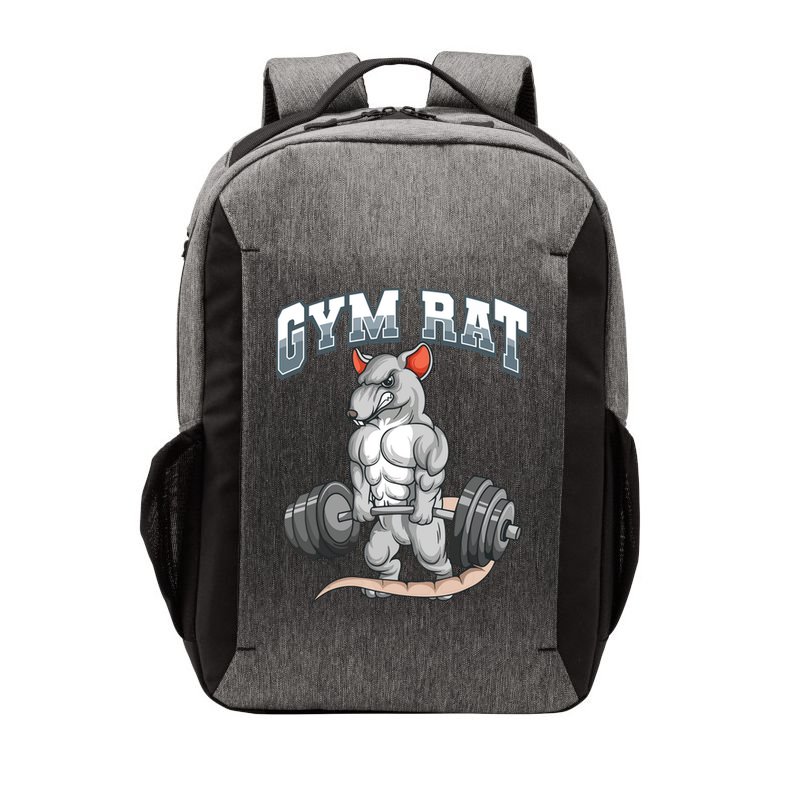 Gym Rat Fitness Bodybuilding Vector Backpack