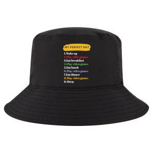 Gamer Routine Funny Gamer Epic Gamer Happy Gamer Video Games Lover Cool Comfort Performance Bucket Hat