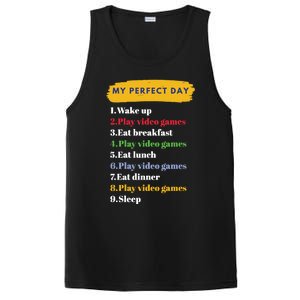 Gamer Routine Funny Gamer Epic Gamer Happy Gamer Video Games Lover PosiCharge Competitor Tank