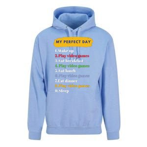 Gamer Routine Funny Gamer Epic Gamer Happy Gamer Video Games Lover Unisex Surf Hoodie