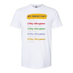 Gamer Routine Funny Gamer Epic Gamer Happy Gamer Video Games Lover Softstyle CVC T-Shirt