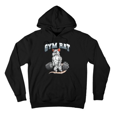 Gym Rat Fitness Bodybuilding Hoodie