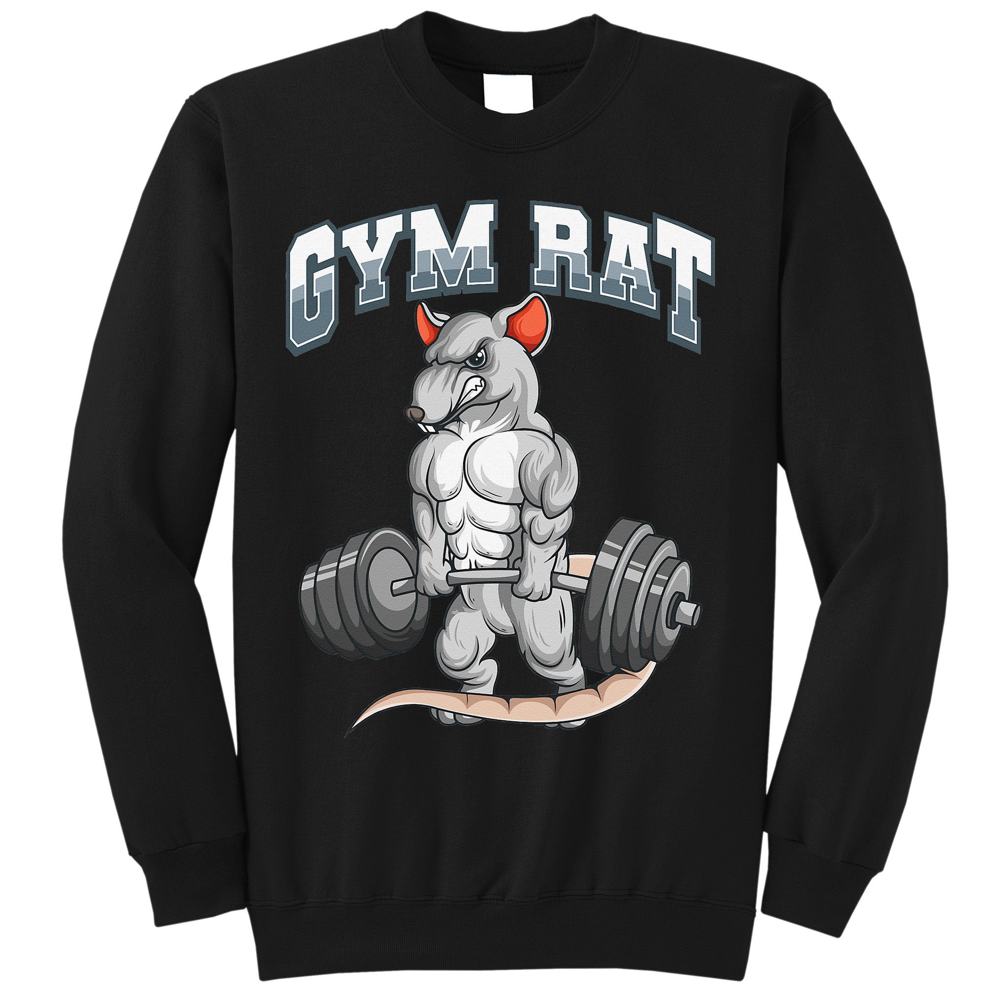 Gym Rat Fitness Bodybuilding Sweatshirt