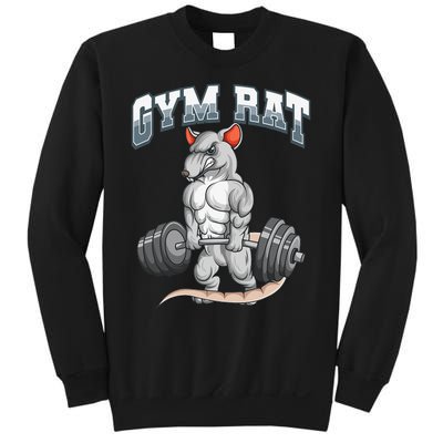 Gym Rat Fitness Bodybuilding Sweatshirt