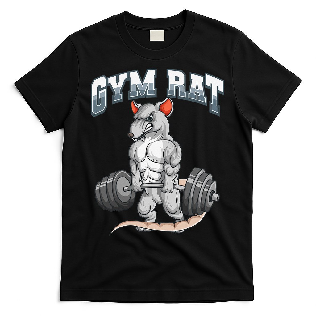 Gym Rat Fitness Bodybuilding T-Shirt