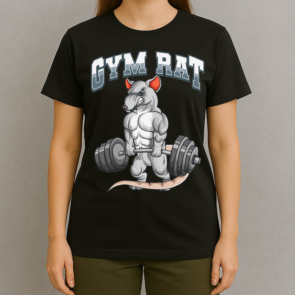Gym Rat Fitness Bodybuilding T-Shirt