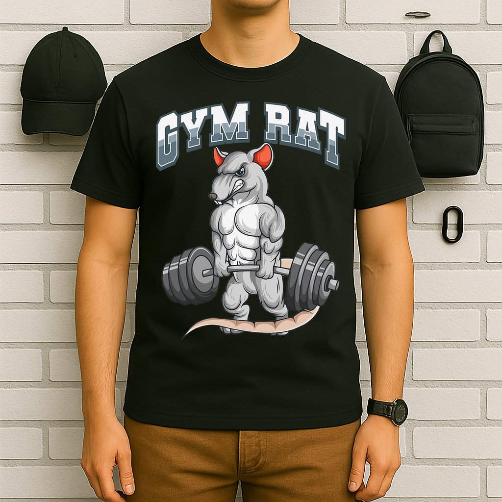 Gym Rat Fitness Bodybuilding T-Shirt
