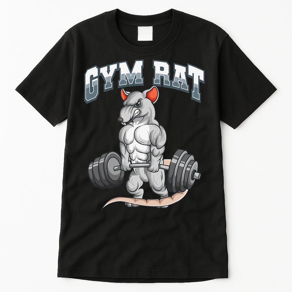Gym Rat Fitness Bodybuilding Tall T-Shirt
