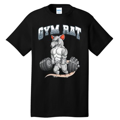 Gym Rat Fitness Bodybuilding Tall T-Shirt