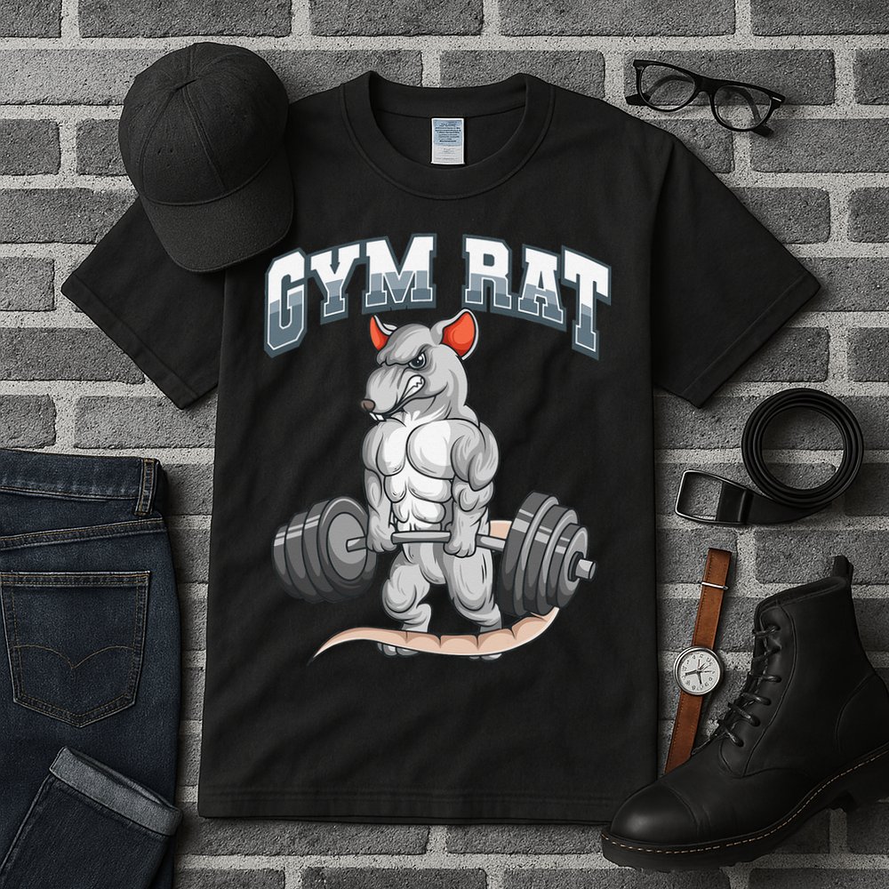Gym Rat Fitness Bodybuilding Tall T-Shirt