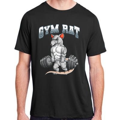 Gym Rat Fitness Bodybuilding Adult ChromaSoft Performance T-Shirt