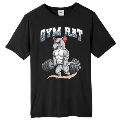 Gym Rat Fitness Bodybuilding Tall Fusion ChromaSoft Performance T-Shirt