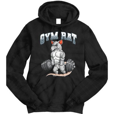 Gym Rat Fitness Bodybuilding Tie Dye Hoodie