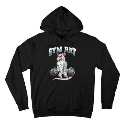 Gym Rat Fitness Bodybuilding Tall Hoodie