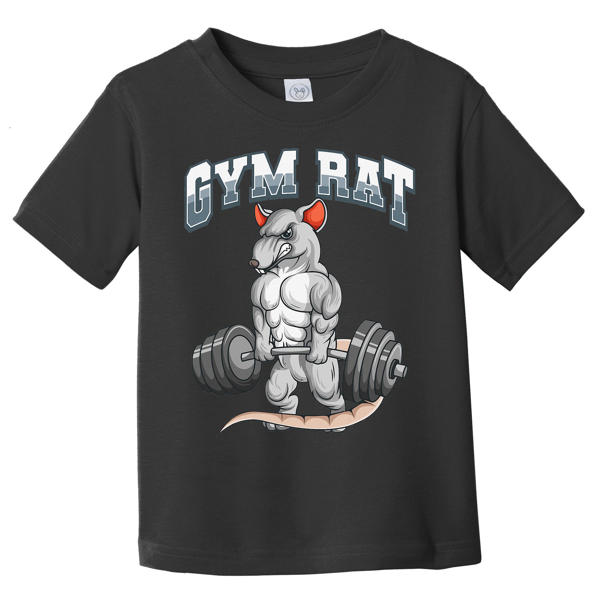 Gym Rat Fitness Bodybuilding Toddler T-Shirt
