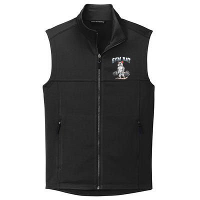 Gym Rat Fitness Bodybuilding Collective Smooth Fleece Vest