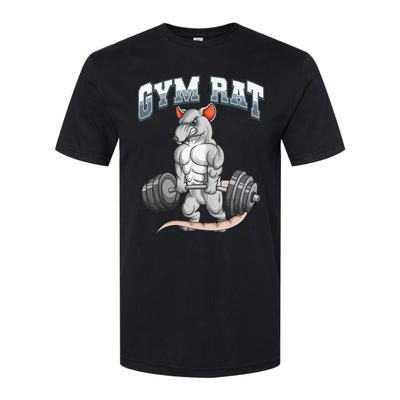 Gym Rat Fitness Bodybuilding Softstyle® CVC T-Shirt