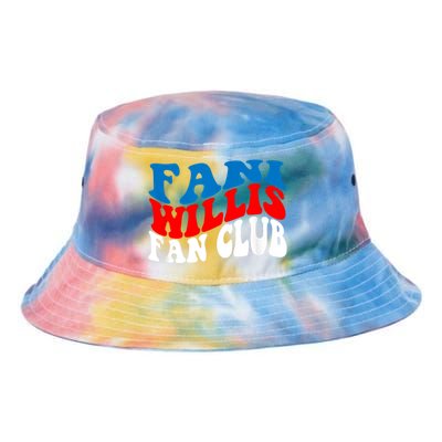 Groovy Retro Fani Willis Fan Club Tie Dye Newport Bucket Hat