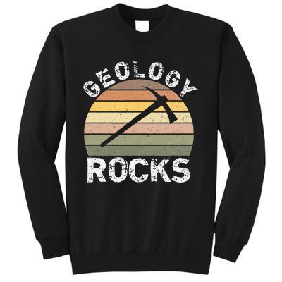 Geology Rocks Funny Geologist Funny Geology Dad Joke Pun Sweatshirt