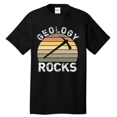 Geology Rocks Funny Geologist Funny Geology Dad Joke Pun Tall T-Shirt