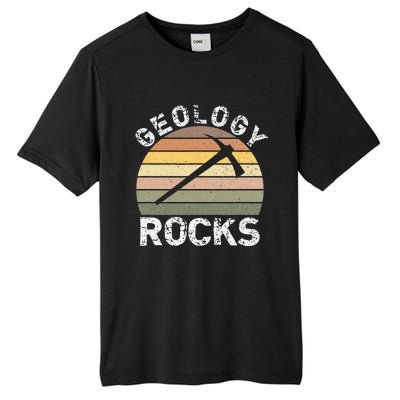 Geology Rocks Funny Geologist Funny Geology Dad Joke Pun Tall Fusion ChromaSoft Performance T-Shirt