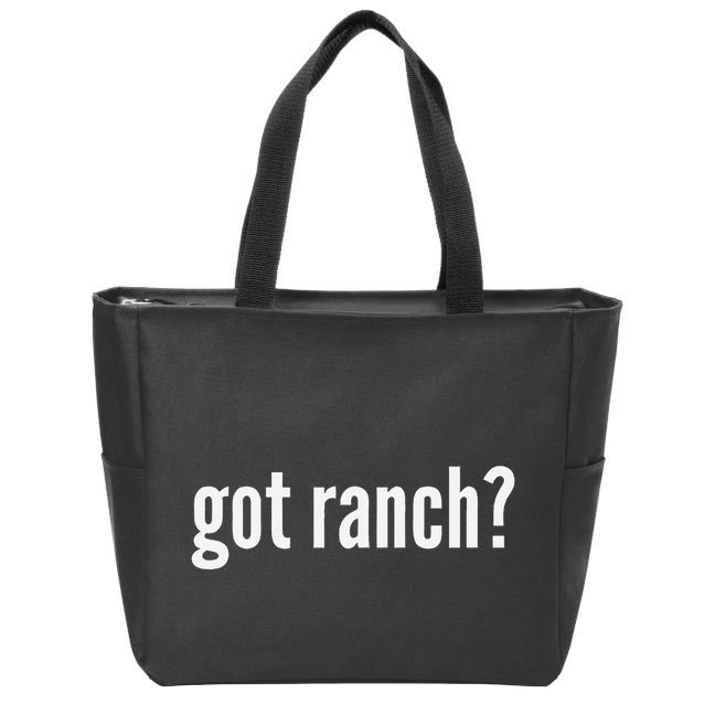 Got Ranch Funny Ranch Dressing Lover Gift Got Ranch Zip Tote Bag