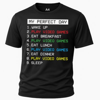Gamer Routine Funny Gamer Epic Gamer Happy Gamer Video Games Lover Performance Shirt