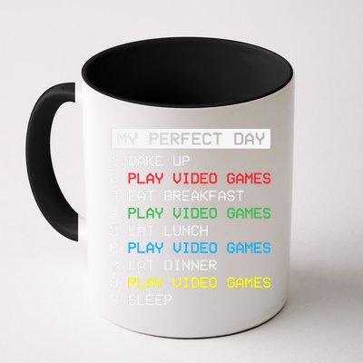 Gamer Routine Funny Gamer Epic Gamer Happy Gamer Video Games Lover Mug