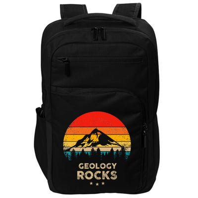 Geology Rocks Funny Geologist Gift Idea Impact Tech Backpack