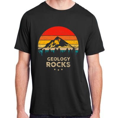 Geology Rocks Funny Geologist Gift Idea Adult ChromaSoft Performance T-Shirt